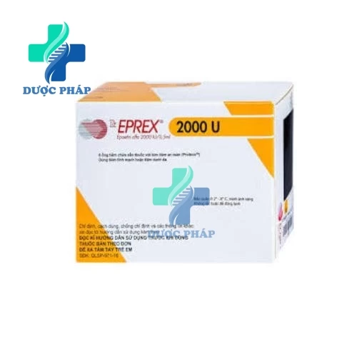 Eprex 2000IU/0,5ml Janssen-Cilag - Điều trị thiếu máu nặng